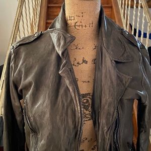 Giorgio Brato leather jacket m